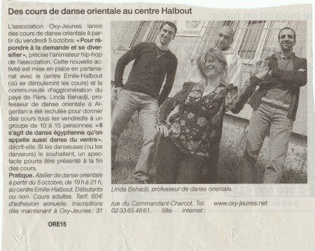 Cours au centre Emile-Halbout, Flers